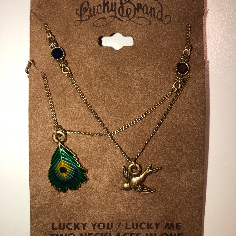 Never worn, NEW necklace. Lucky brand